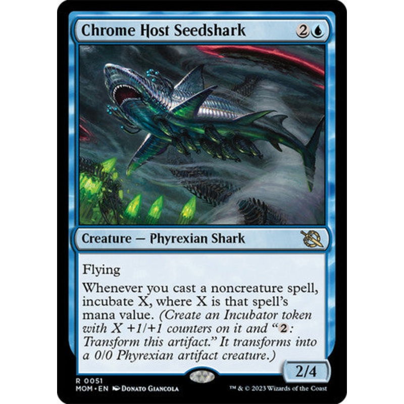 Chrome Host Seedshark #0051 [MOM]