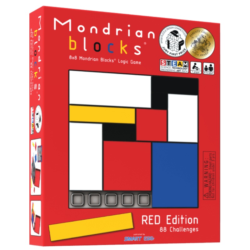 Mondrian Blocks Red Edition