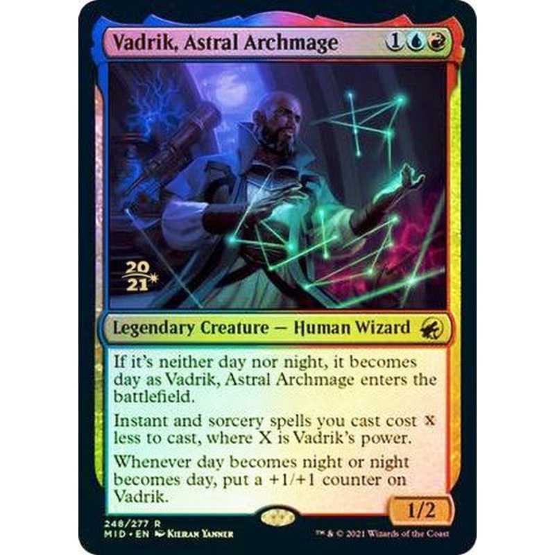 Vadrik, Astral Archmage (Prerelease) (Foil)