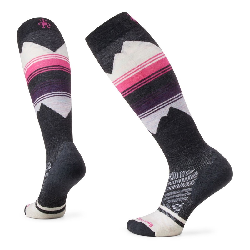 Women’s Ski Targeted Cushion Pattern OTC Socks