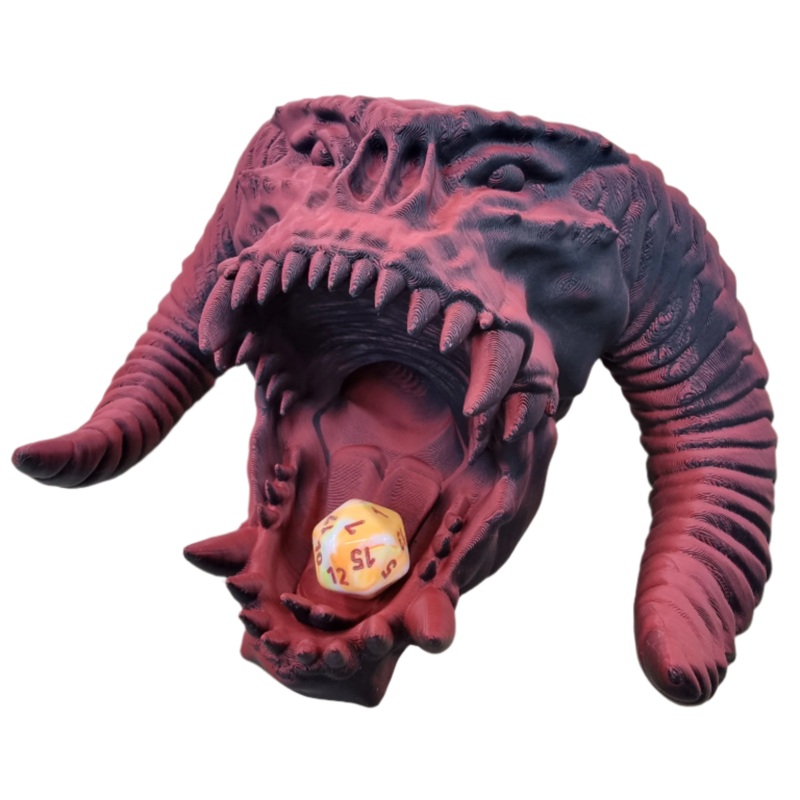 Balrog Dice Tower – Black/Red – CP