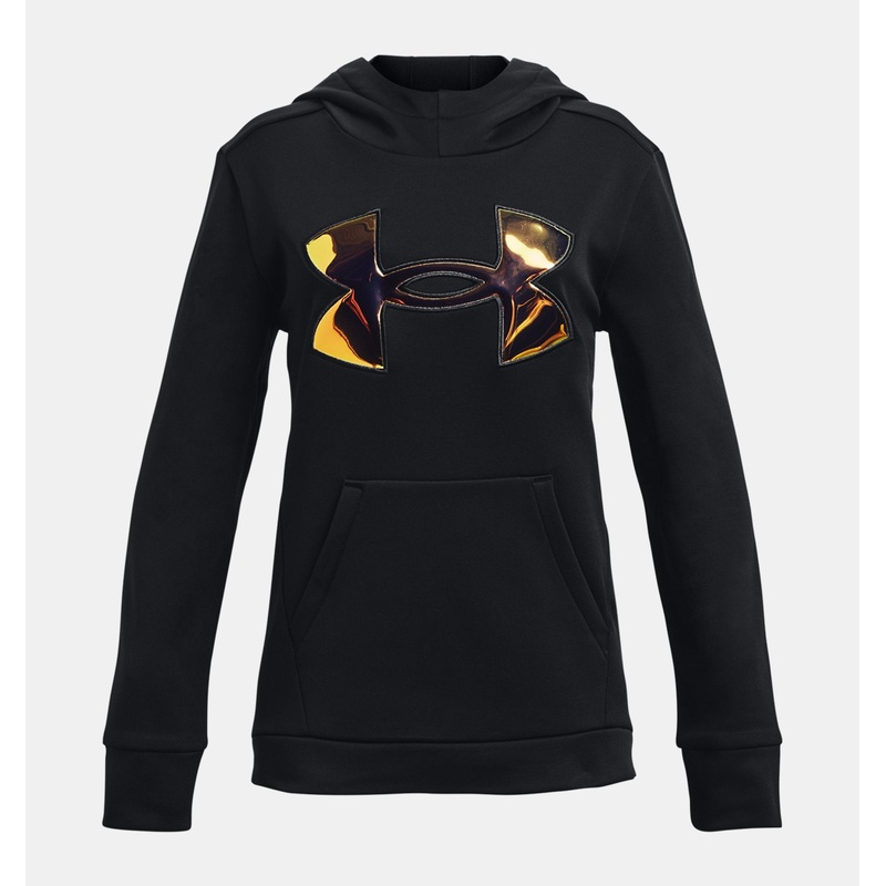 Girls’ Armour Fleece Iridescent Big Logo Hoodie