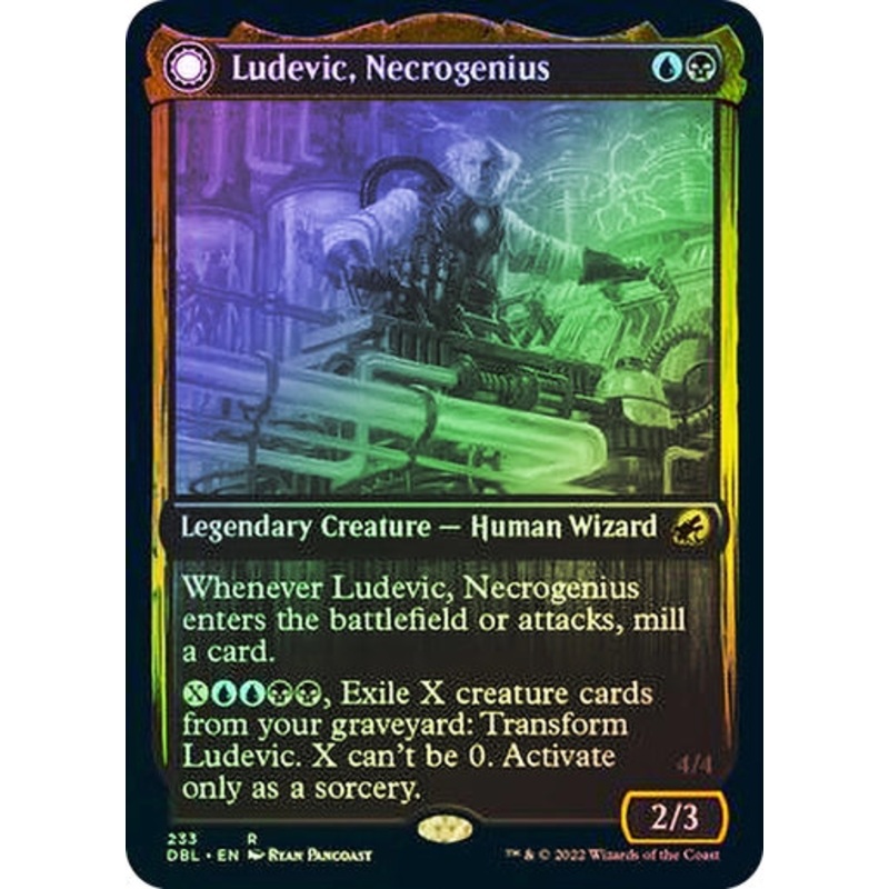 Ludevic, Necrogenius // Olag, Ludevic’s Hubris (Foil)