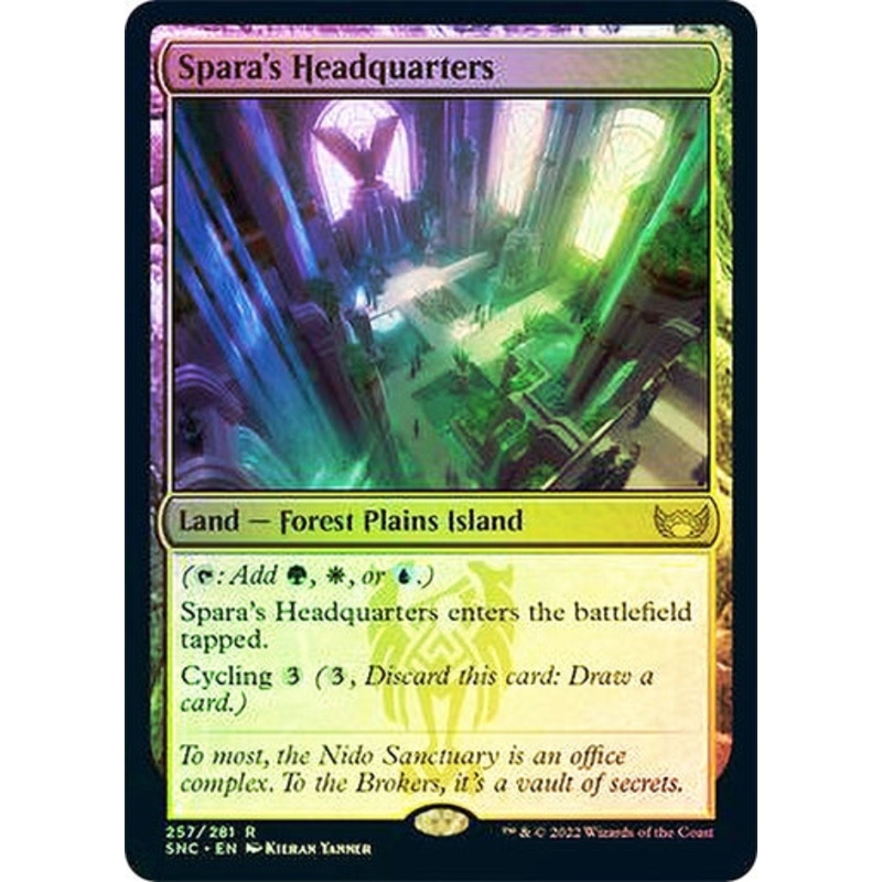 Spara’s Headquarters Foil