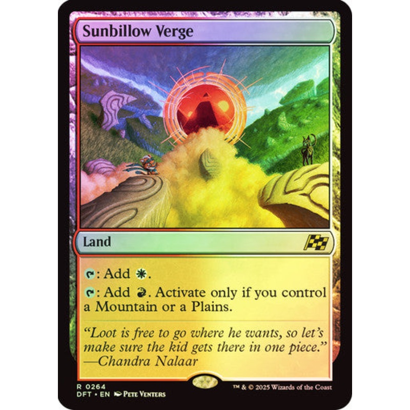 Sunbillow Verge (Foil) #0264 L R [DFT]