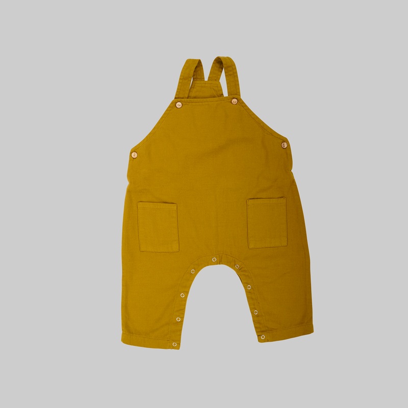 ALAMO Dungarees Baby – Olive|3M|6M