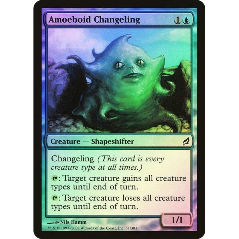 Amoeboid Changeling Lorwyn (Foil)