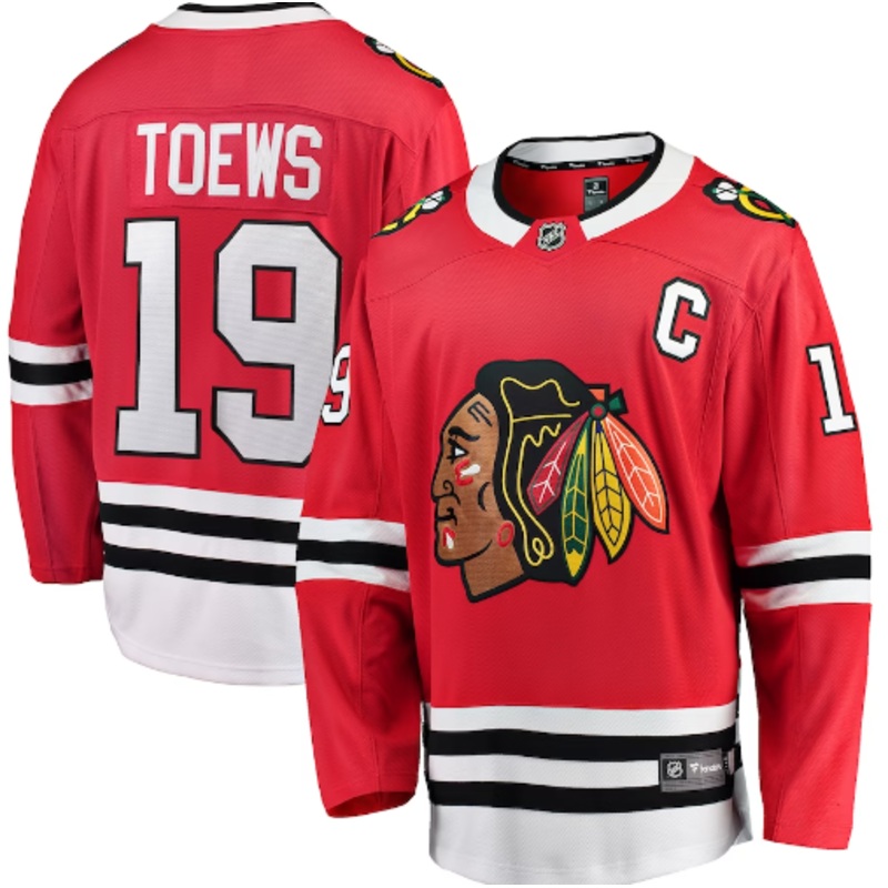 Breakaway Jersey Chicago Blackhawks Red Toews