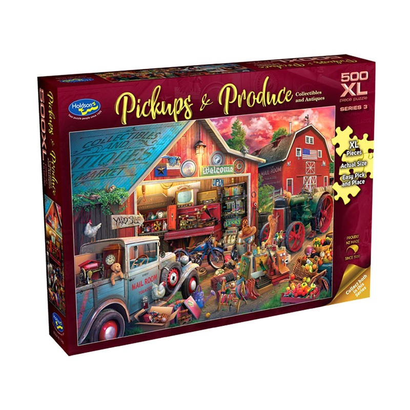 Collectables and Antiques – 500 XL Piece – Pickups & Produce – Holdson