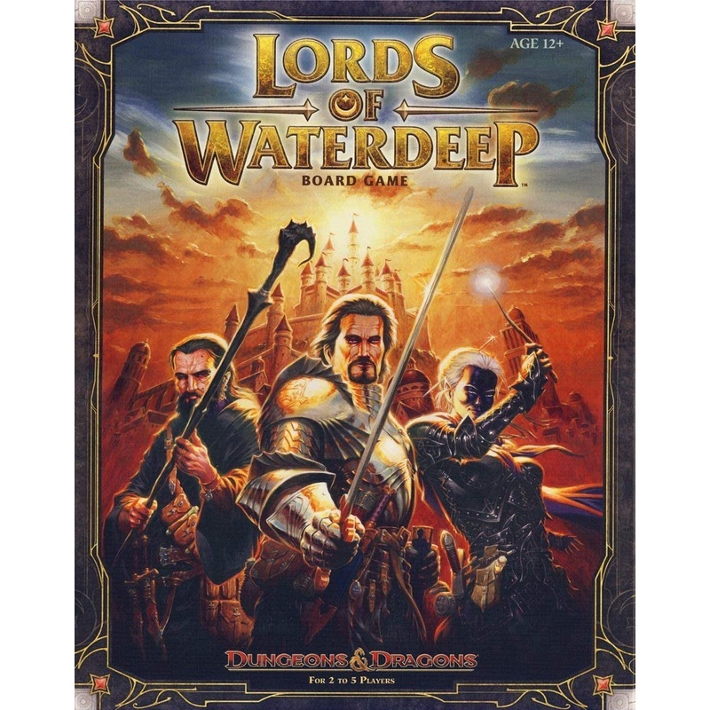 D&D Dungeons & Dragons Lords of Waterdeep Board Game