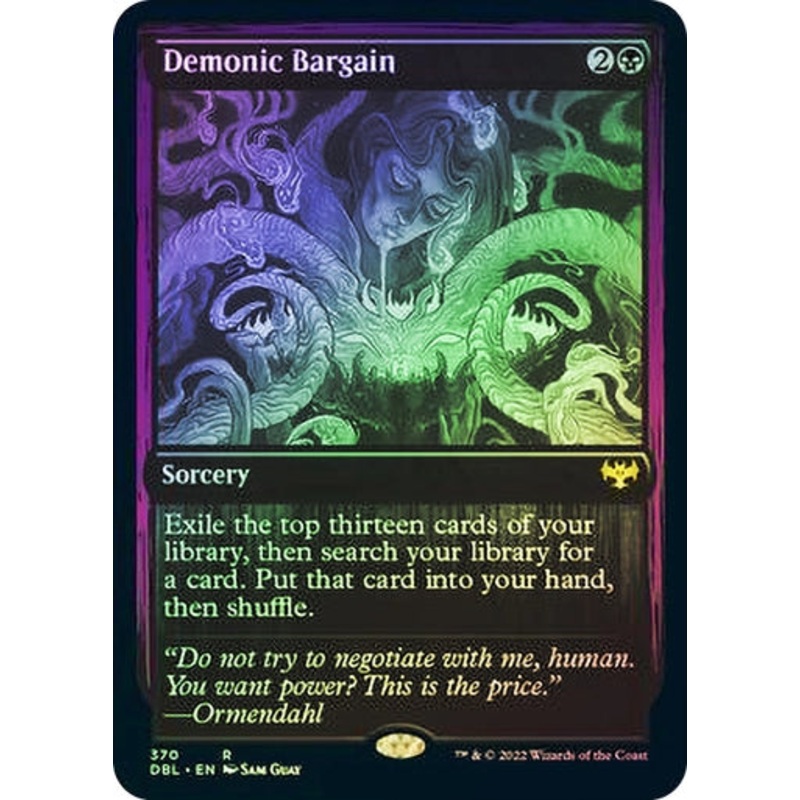 Demonic Bargain (Foil)