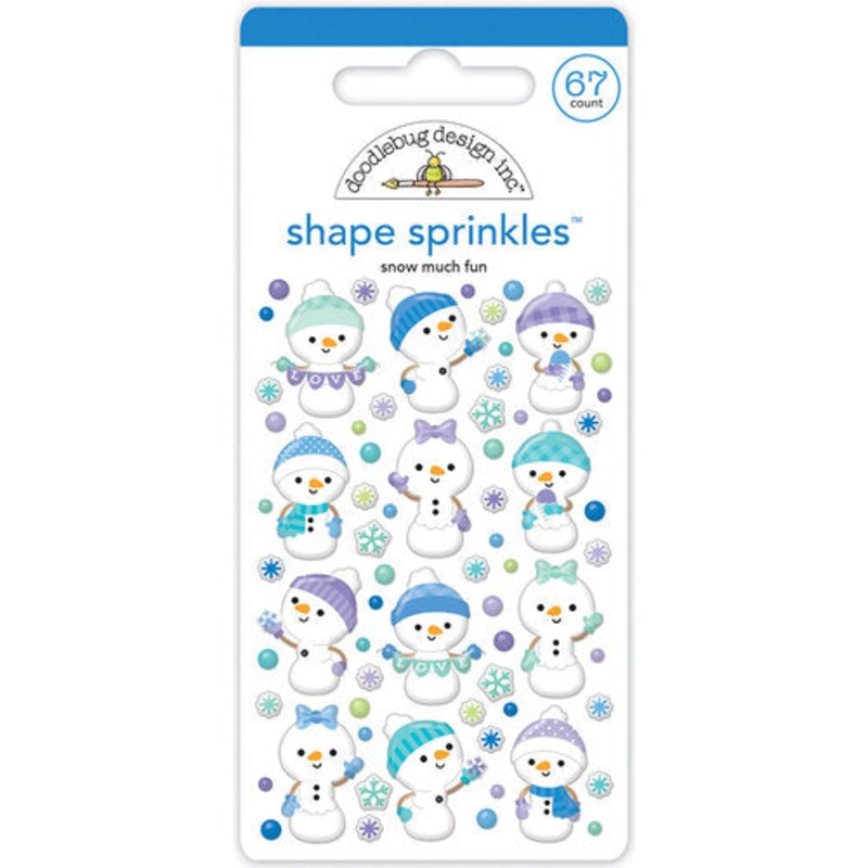 Doodlebug – Snow Much Fun – Shape Sprinkles – Snow Much Fun