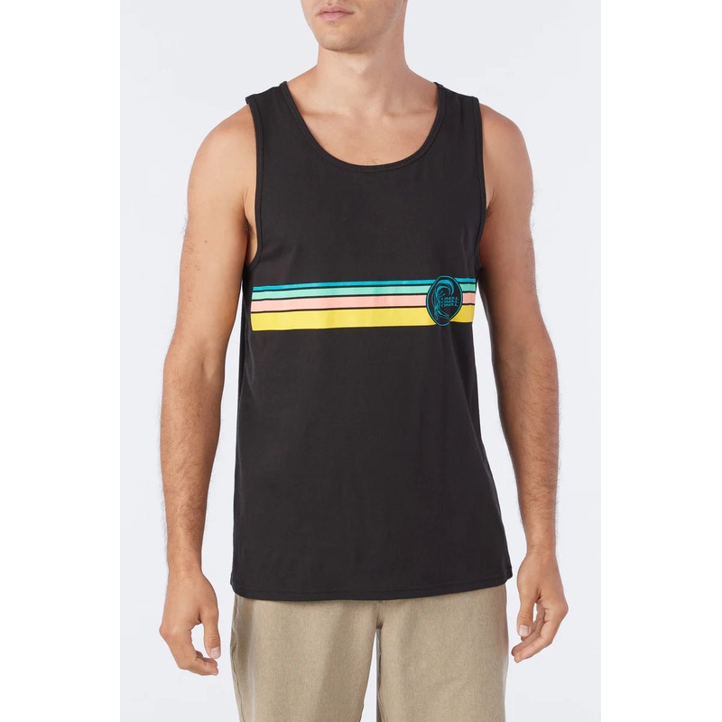 Men’s Just Because Tank|BLACK|PALE YELLOW|WHITE|S|M|L|XL|XXL