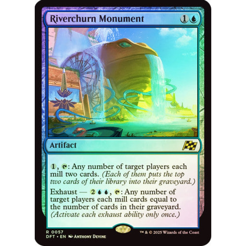 Riverchurn Monument (Foil) #0057 Bu R [DFT]
