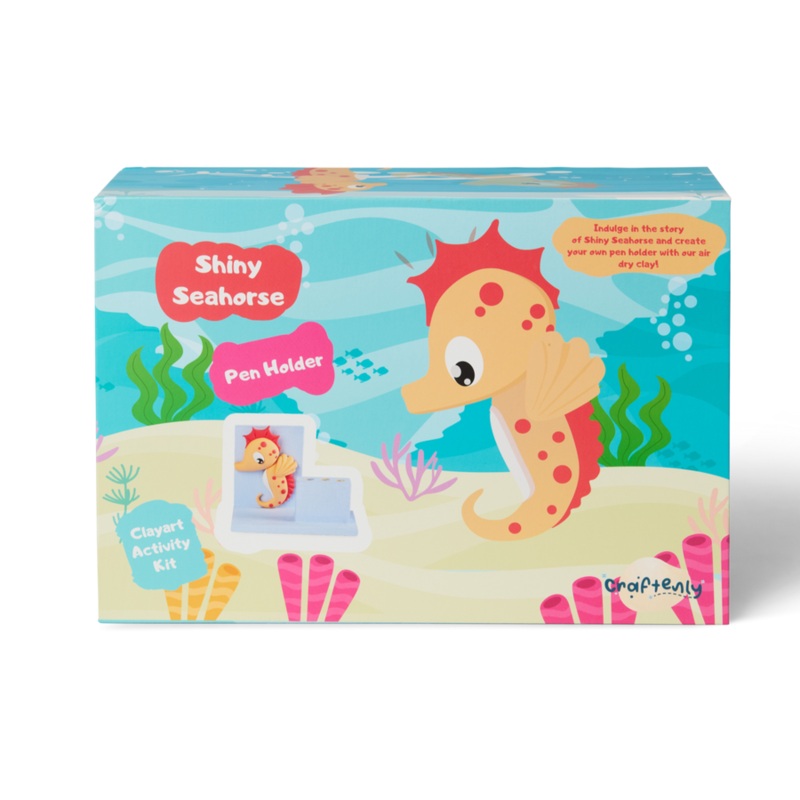 Shiny Seahorse – Creative Clay Craft Fun Box