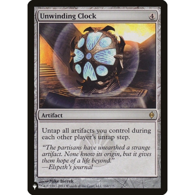 Unwinding Clock