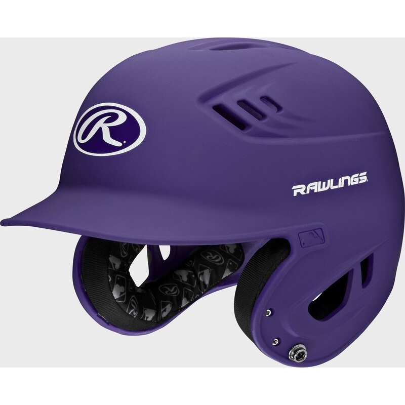 Velo Matte Junior Batting Helmet