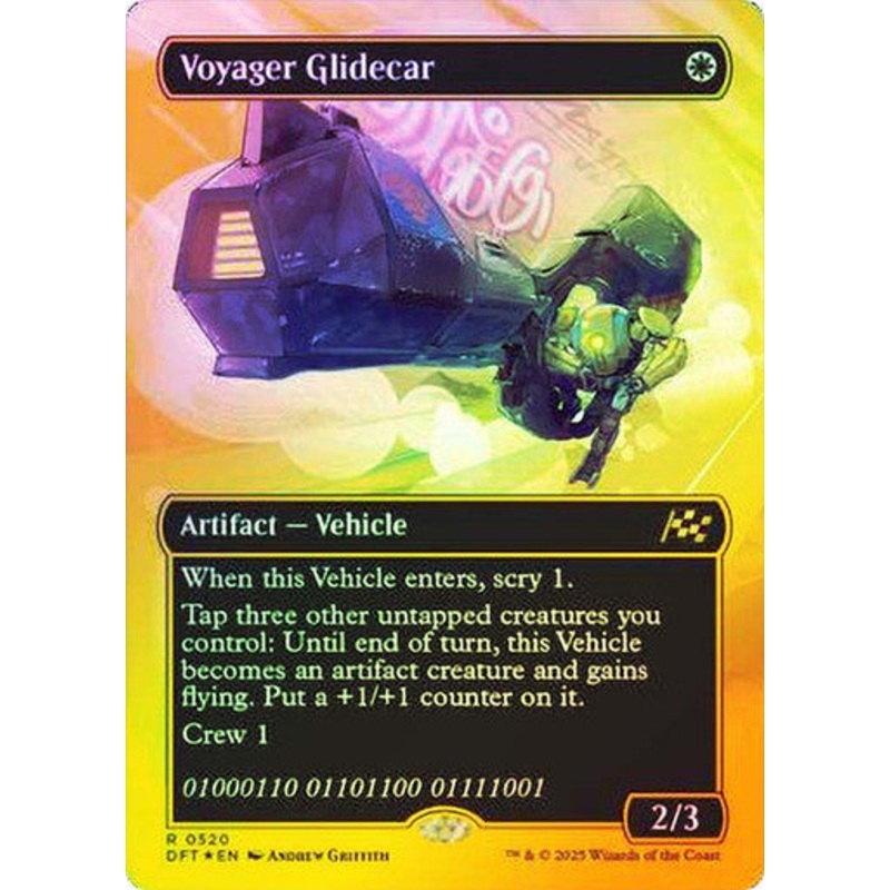 Voyager Glidecar (Borderless First-Place Foil) #0520 W R [DFT]