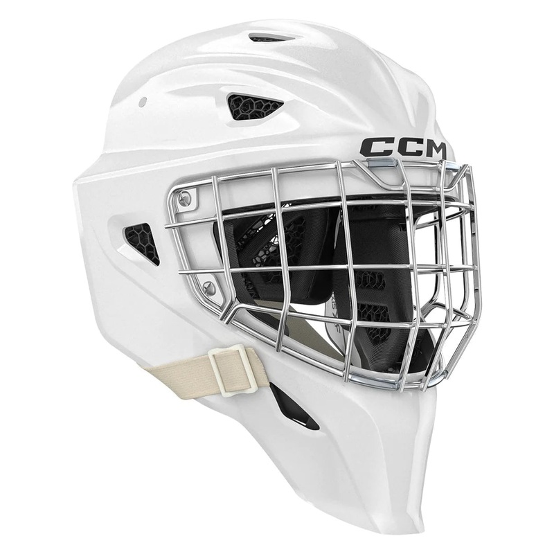 Axis F9 Senior Goalie Mask|WHITE|M|L