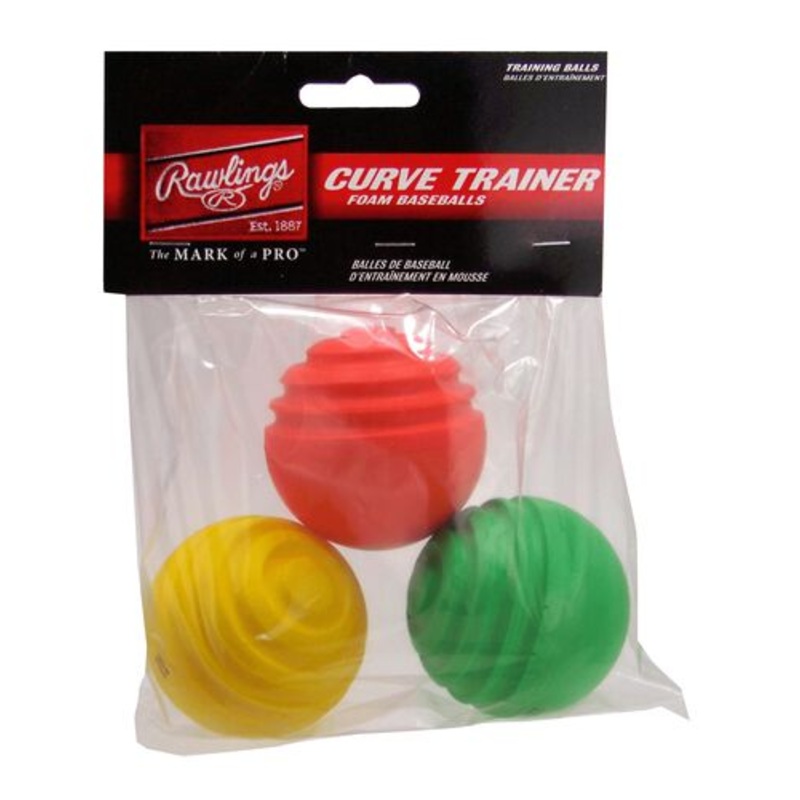 Curve Ball Training Balls 3 Pack