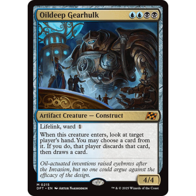 Oildeep Gearhulk #0215 M M [DFT]