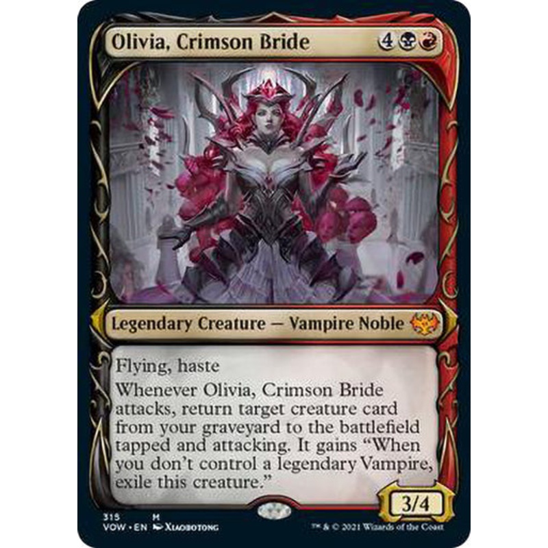 Olivia, Crimson Bride (Showcase)