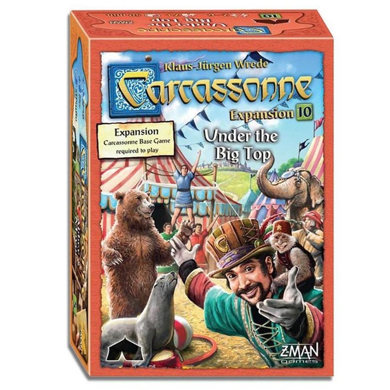 Carcassonne Under The Big Top – Expansion #10