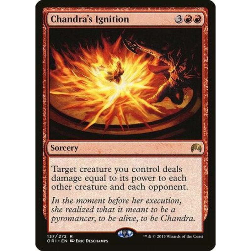 Chandra’s Ignition #137 R R [ORI]