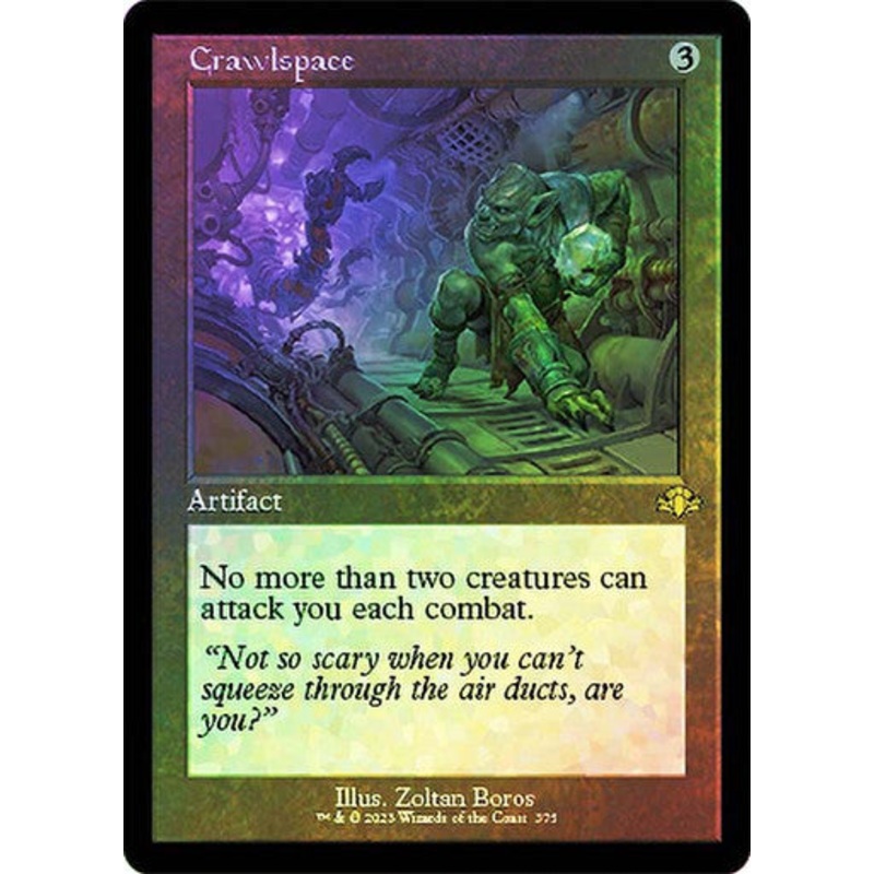 Crawlspace (Retro Frame) (Foil)