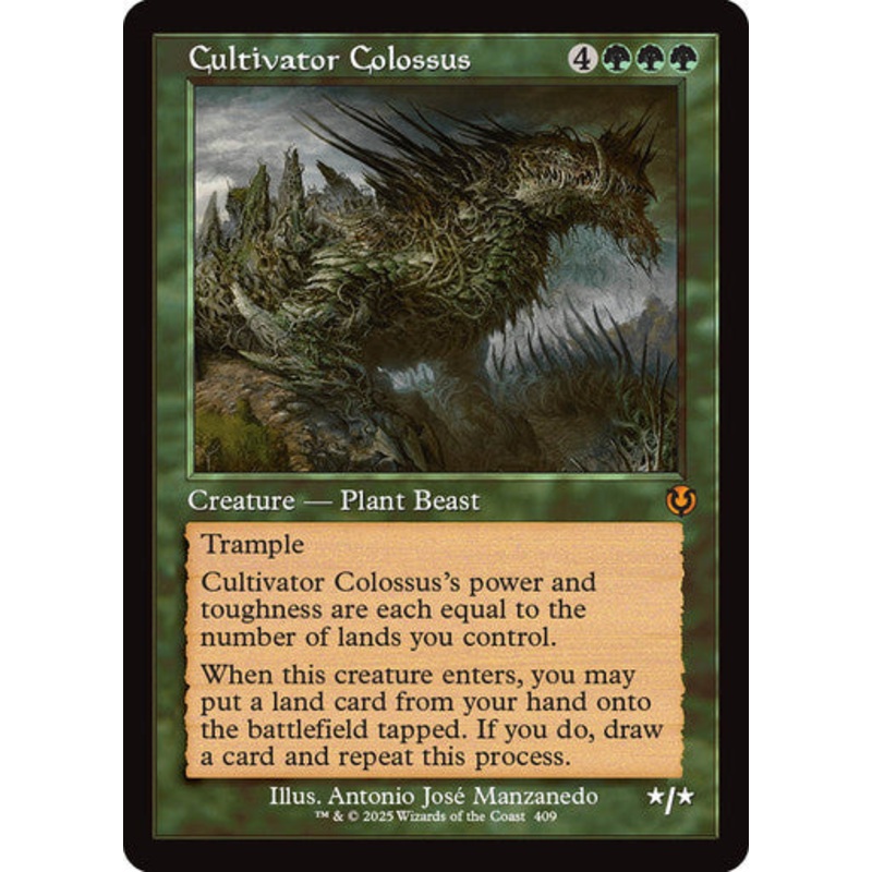 Cultivator Colossus (Retro Frame) #0409 G M [INR]