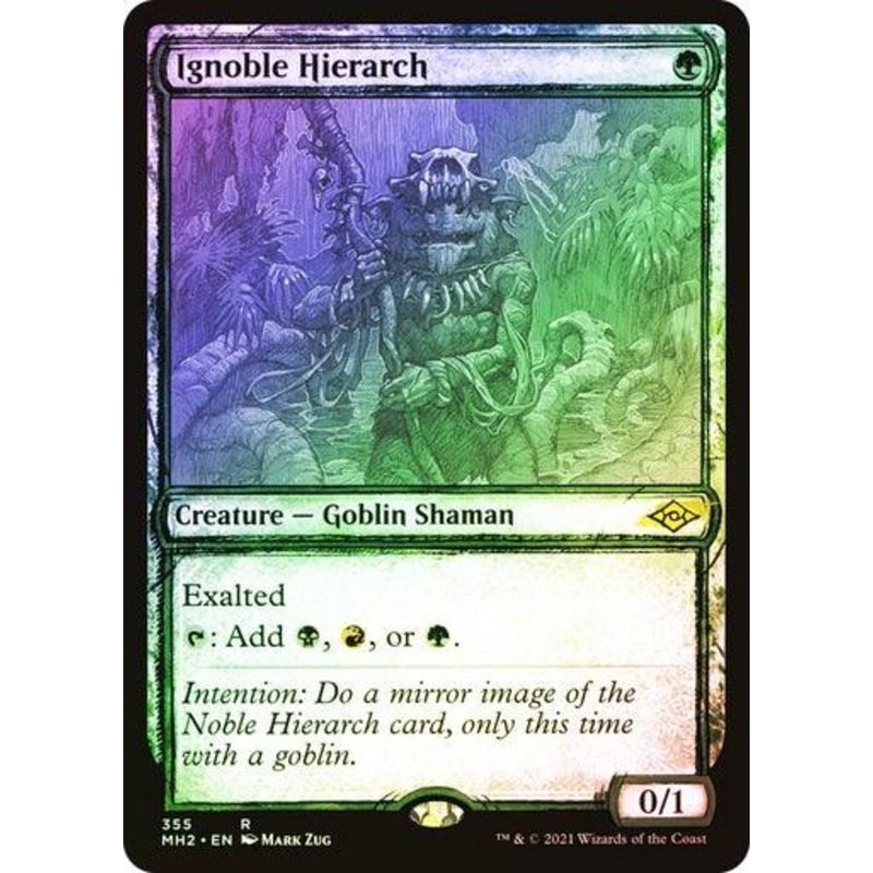 Ignoble Hierarch (Showcase) (Foil)