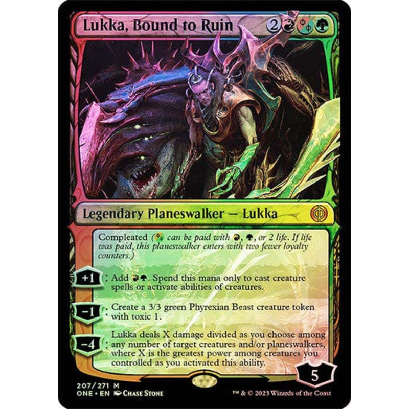 Lukka, Bound to Ruin (foil)