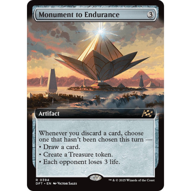 Monument to Endurance (Extended Art) #0394 C R [DFT]