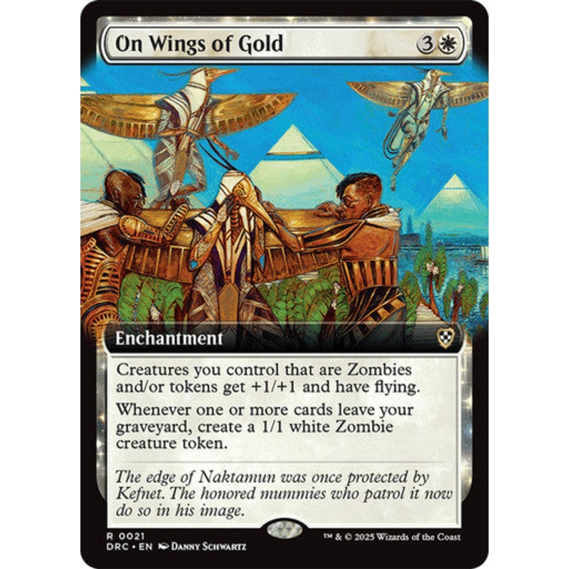 On Wings of Gold (Extended Art) #0021 W R [DFT] [DRC]