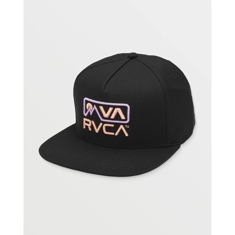 RVCA MNT Snapback Hat|BLACK|OS