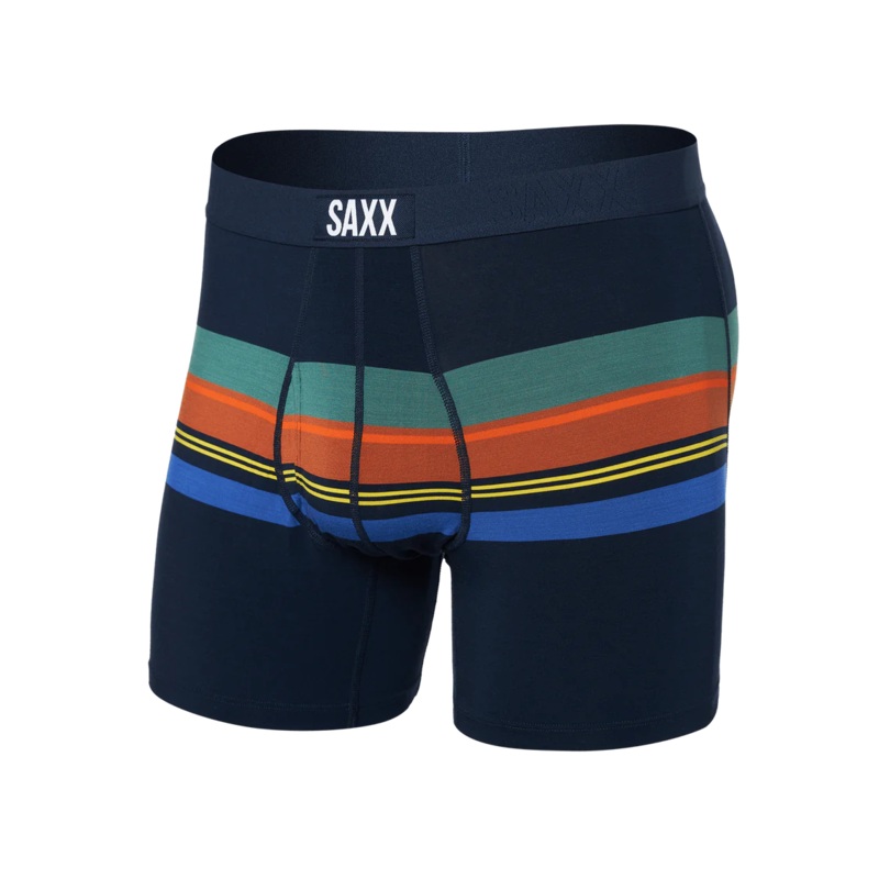 Ultra Boxer Brief – League Stripe-Navy