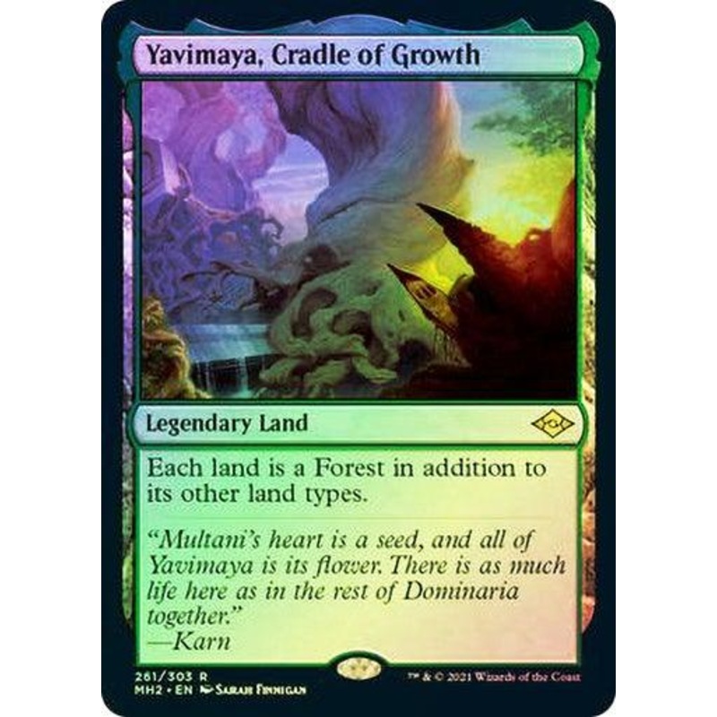 Yavimaya, Cradle of Growth Foil
